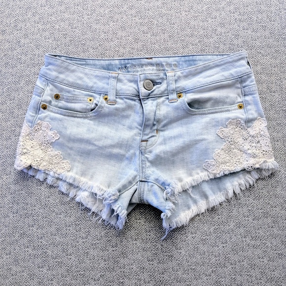 American Eagle Outfitters Pants - American Eagle Distressed Jean Shorts
